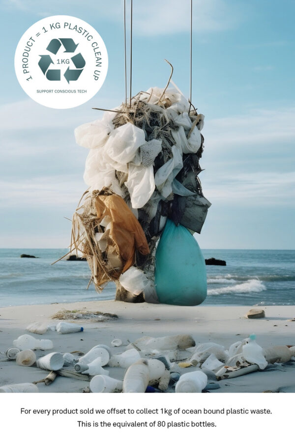 Sunset iPhone Lightning cable · 1.2 meter · Made of recycled plastics