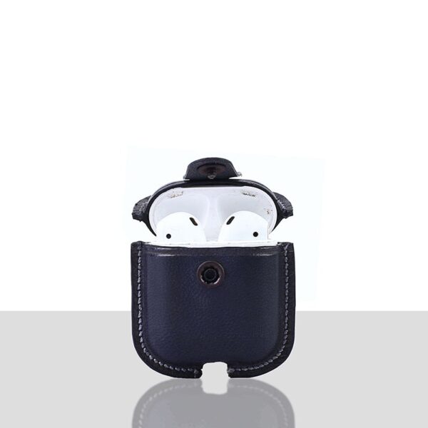Marion Veg Tanned Leather Luxury Protective Cover Case for Apple Airpods 1 & 2 Personalize It